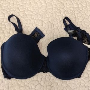 Pure Beauty navy 42C bra